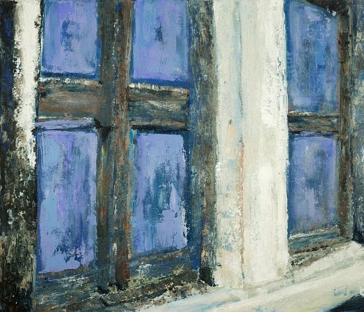 Blaue Fenster.jpg - Acryl